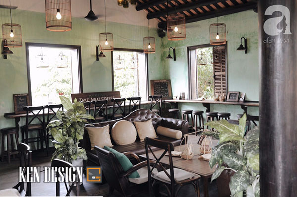 Thiết kế quán cafe đẹp ở Hội An 